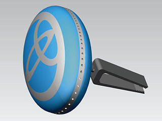 丰田标志汽车出风口挂件