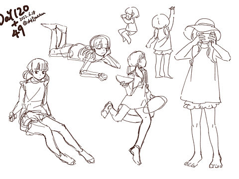 #速写60天挑战赛#day49@速写班长（个人主页-ZNjA0NTYyMTY=） - 创作习作 - 站酷设计师树言yukikun原创素材 - 站酷ZCOOL