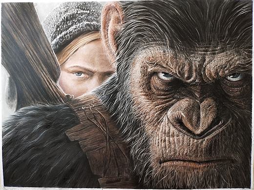 彩铅绘画 凯撒归来（个人主页-ZNDg5MDk3MjA=） - 艺术插画 - 站酷设计师老四手绘原创素材 - 站酷ZCOOL