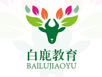 白鹿教育logo