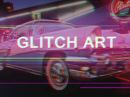 Glich-Art-故障效果海报临摹