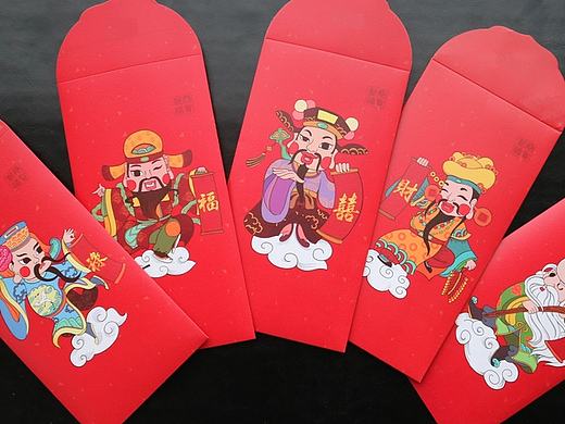 新年到～ 福禄寿喜财神到～