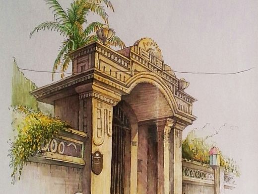 鼓浪嶼系列（個人主頁-ZMTI4MjczMzI=） - 繪畫 - 站酷設(shè)計師H志堅原創(chuàng)素材 - 站酷ZCOOL