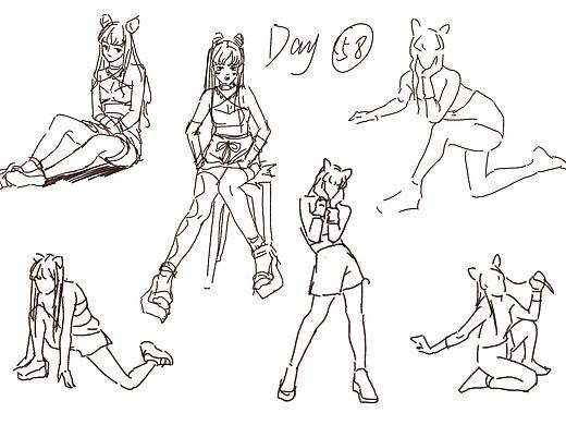 #速写60天挑战赛# day58@速写班长