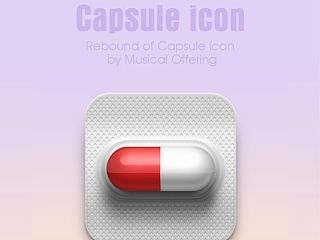 Capsule Icon质感胶囊一枚！