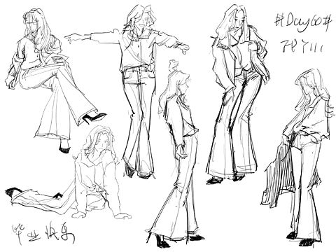 #速写60天挑战赛# day60 @速写班长