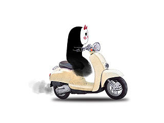 葱味插画-《那个远在北方孤独的鬼》 摸索中