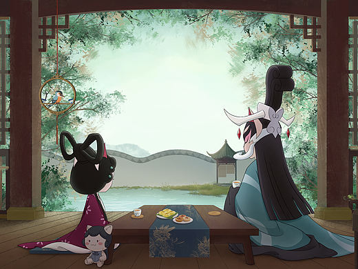 静谧的早晨