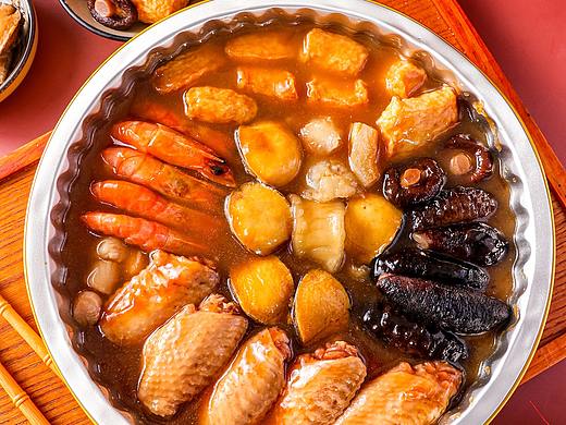 佛跳墙加热即食正宗鲍鱼刺参海鲜大盆菜年夜饭年货送礼