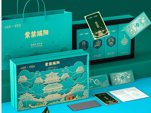 《紫禁端阳——2022端午粽子礼盒》国潮·紫禁城文创