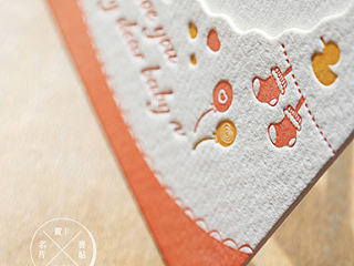 letterpress活版印刷相框