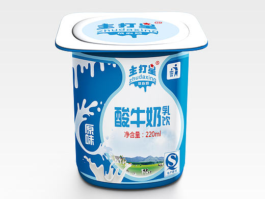 酸牛奶包装设计