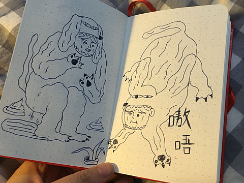 2017年12月的速写