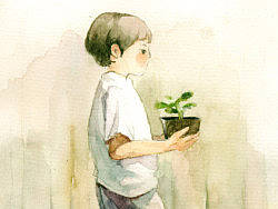 早期的几张水彩