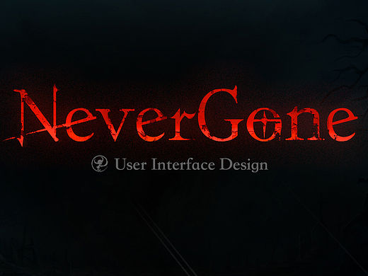 独立游戏《NeverGone》游戏UI