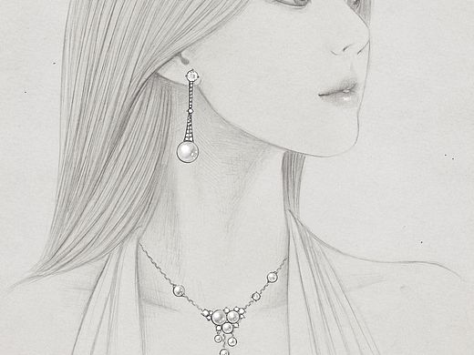 珠宝手绘设计