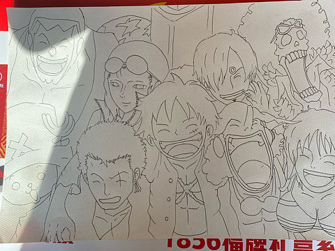海贼王手绘