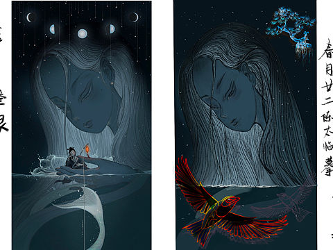 百图斩2-临摹（个人主页-ZNTkzMjkyMjQ=） - 创作习作 - 站酷设计师春月廿二_陈太太原创素材 - 站酷ZCOOL