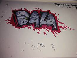 自己画的涂鸦。