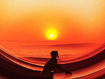 极坐标唯美故事图设计