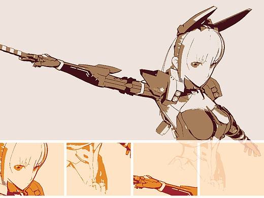 二次元风格机娘～