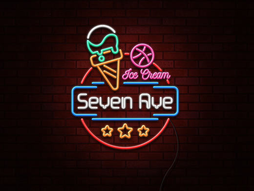 sevenave霓虹灯