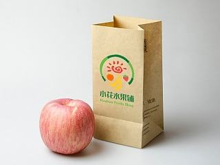 小花水果铺LOGO设计