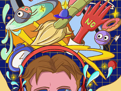 戴上耳機(jī) 就是自己的世界（個(gè)人主頁(yè)-ZNTI4ODM2NTY=） - 創(chuàng)作習(xí)作 - 站酷設(shè)計(jì)師揪C鴨原創(chuàng)素材 - 站酷ZCOOL