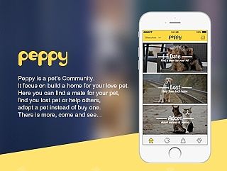 Peppy—宠物社区 原创App界面设计