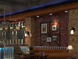 固原猫屎咖啡室内设计方案