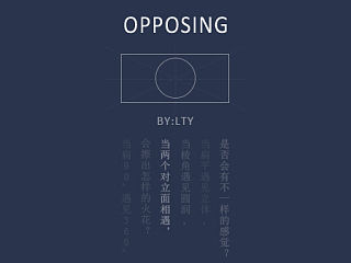 opposing