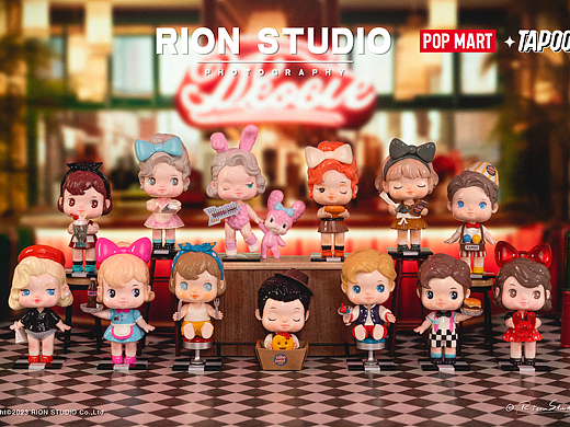 潮玩拍摄丨泡泡玛特《TAPOO怀旧餐厅系列》盲盒
