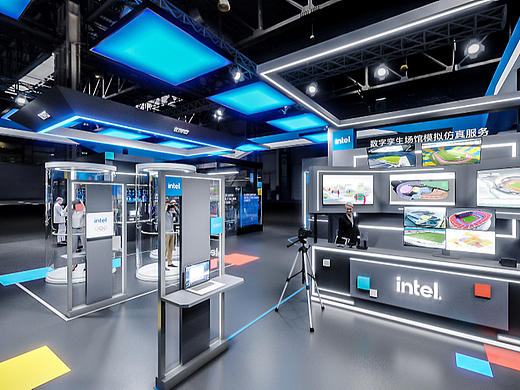 2021云栖大会intel展区
