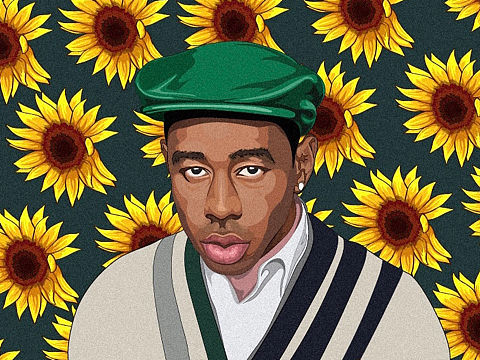 Tyler,The Creator 人物插画