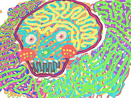 与大虫子的聊天记录