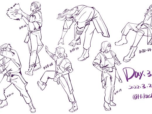 @速写班长 day30 #速写60天挑战赛#