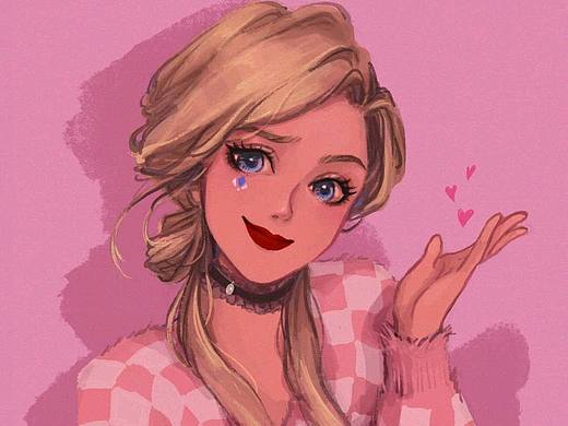 【手繪練習】每天畫一位美麗的小姐姐04（個人主頁-ZNDMyMTY2MDA=） - 創(chuàng)作習作 - 站酷設計師蛋包飯JoZ原創(chuàng)素材 - 站酷ZCOOL