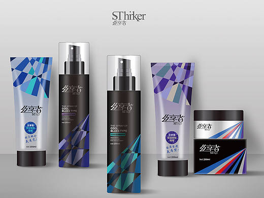 《丝享者》90后发用品个性品牌包装