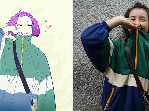 妹妹（个人主页-ZNDE3NjM4ODQ=） - 单幅漫画 - 站酷设计师及時與行樂原创素材 - 站酷ZCOOL