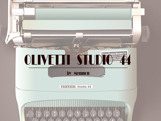 写实主义练习_Olivetti Studio 44