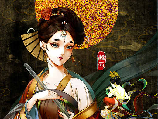 黄泉系列（个人主页-ZNDUxMzYwODA=） - 艺术插画 - 站酷设计师苏子0113原创素材 - 站酷ZCOOL