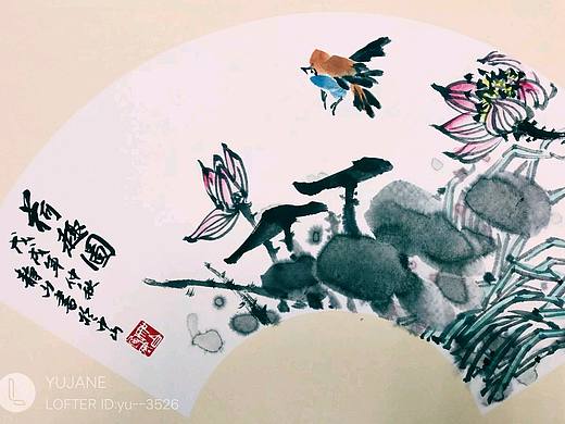 国画水墨花鸟（个人主页-ZMzIzMzMyNTY=） - 绘画 - 站酷设计师YUJANE0929原创素材 - 站酷ZCOOL