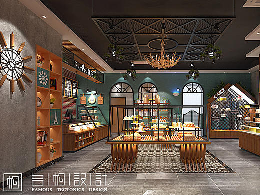 山东滨州—麦田蛋糕店设计