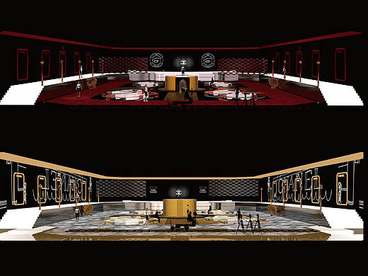 香奈儿105周年回顾秀Forever Chanel秀场空间设计