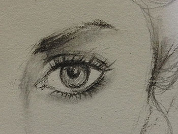 铅笔加炭笔线稿练习