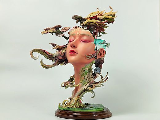 桃花岛涂装成品展示