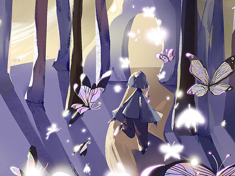 關(guān)于蝴蝶的一些小想法（個(gè)人主頁-ZNDU4OTgzMTI=） - 創(chuàng)作習(xí)作 - 站酷設(shè)計(jì)師looootus原創(chuàng)素材 - 站酷ZCOOL