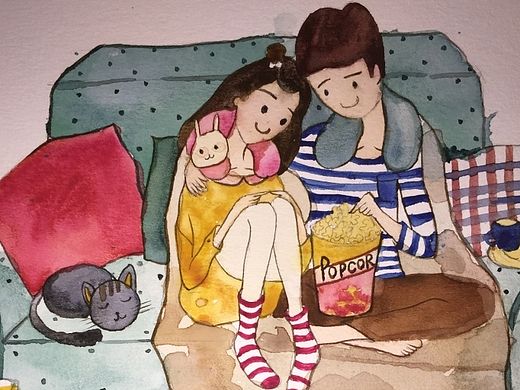 一家人（个人主页-ZMTM5MTgyMjQ=） - 创作习作 - 站酷设计师Creamybabe原创素材 - 站酷ZCOOL