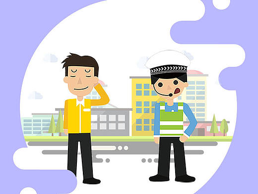 北京交警