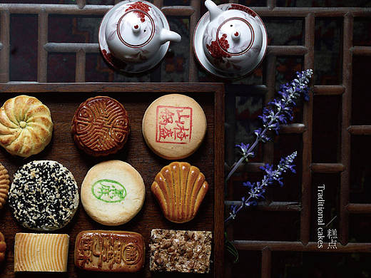 中式糕点品牌设计  中式糕点品牌logo/vi设计  中式糕点店面空间设计
